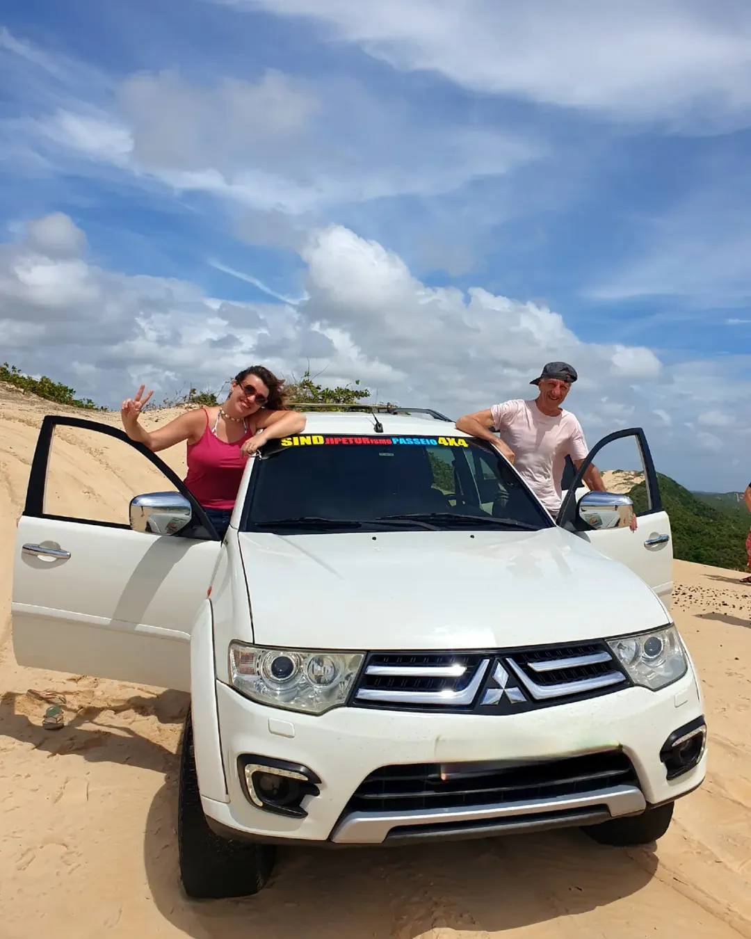 Circuito de 4x4 nas dunas
